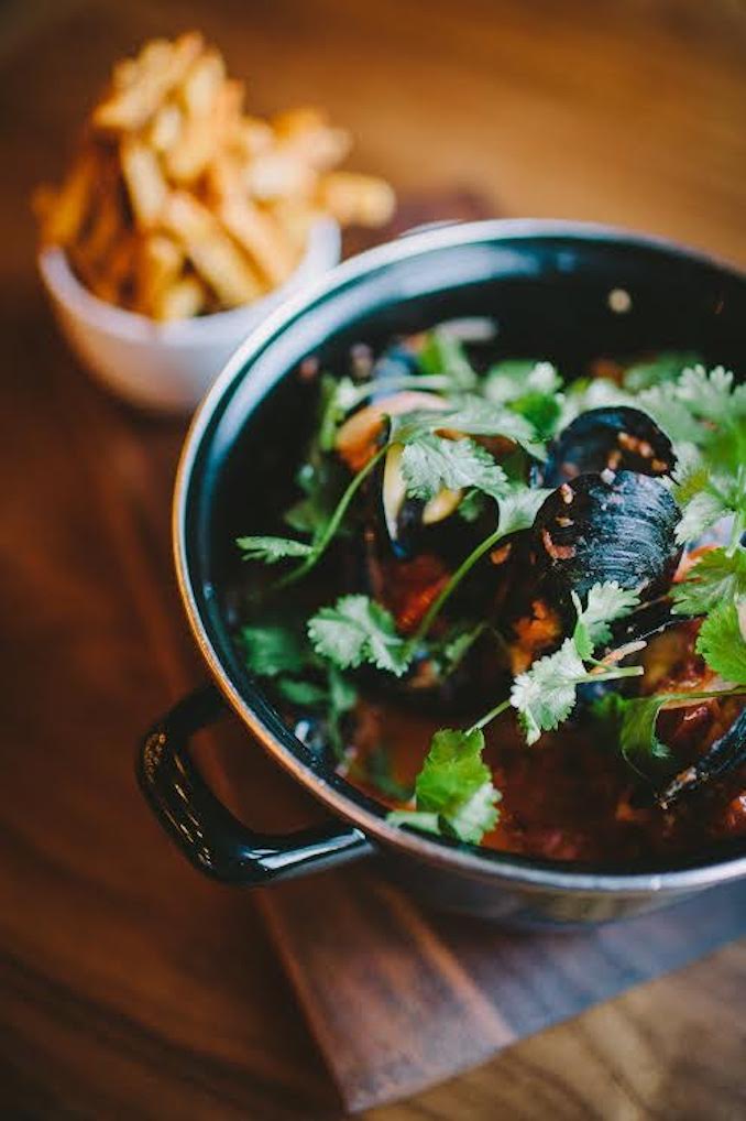 Moules Congolaise Recipe by Chef Nico Schuermans of Chambar