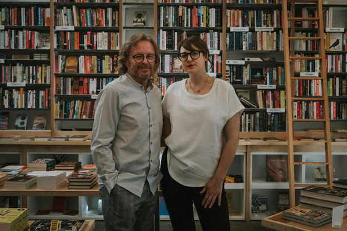 Ian Gill and Zoë Grams, co-founders, Upstart & Crow Literary Arts Studio - Photo credit: Olivia Leigh-Nowak
