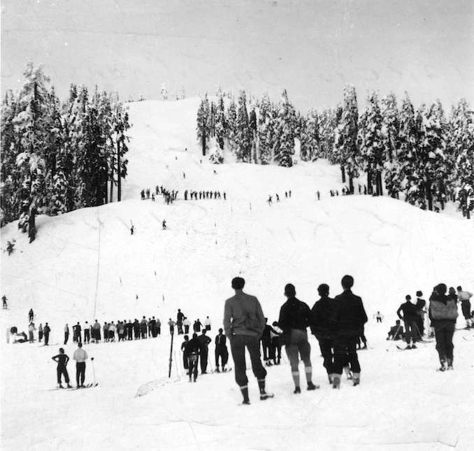 1939-Grouse Mountain ski slope