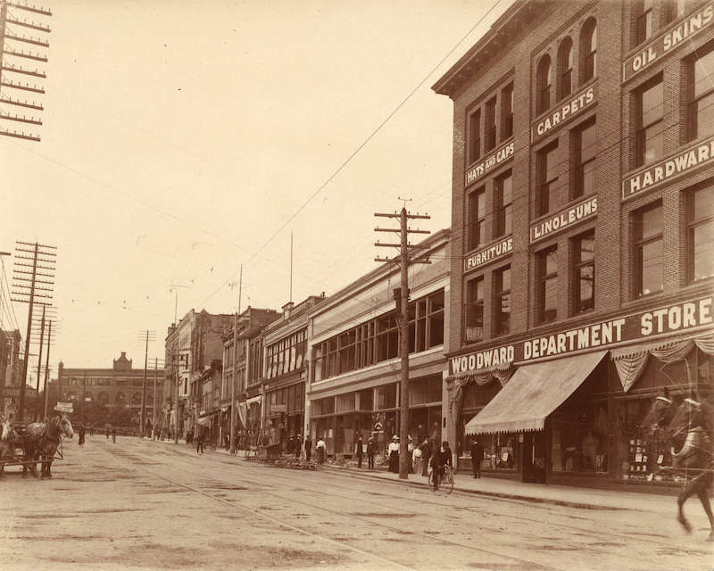 1900?-View of the north side of the 100 Block of West Hastings Street