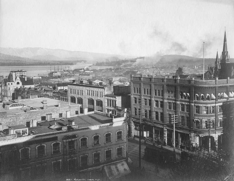 1905-Vancouver Looking East