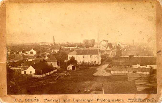 The Hastings sawmill near Gastown, 1886