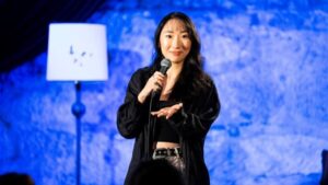 Stand-up comic Andrea Jin talks with us about her comedy style