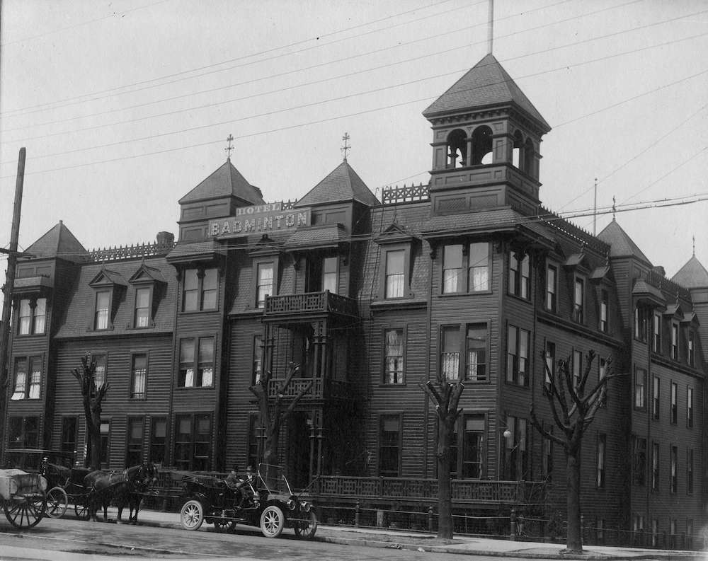 1911 - The Badminton Hotel at 603 Howe Street