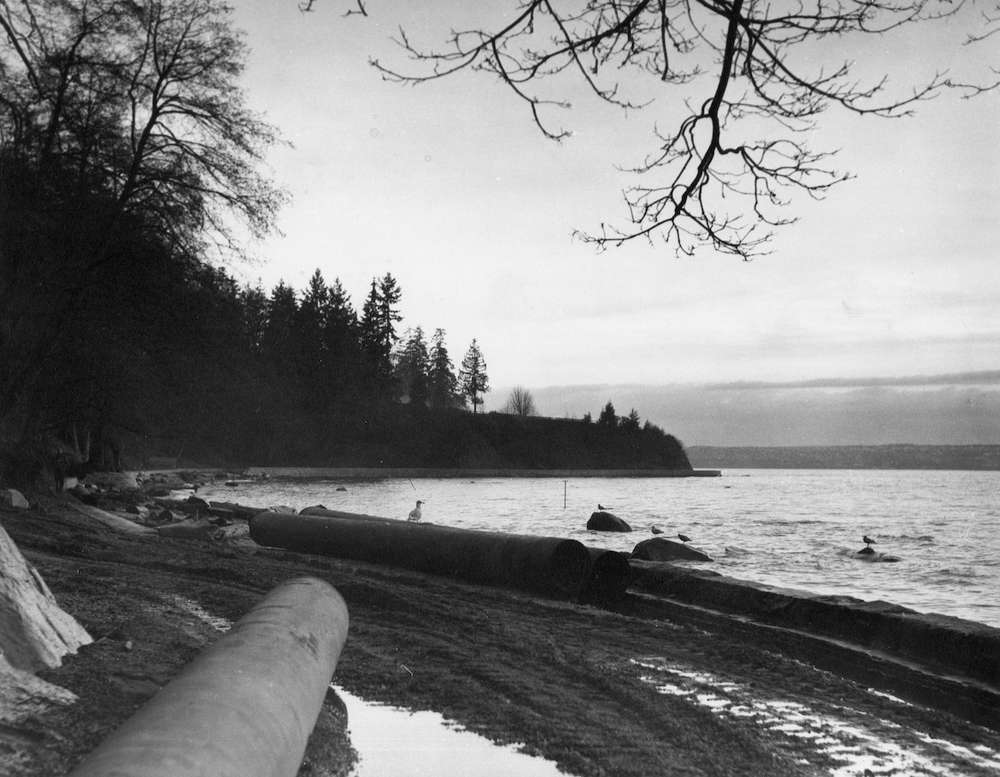 1961-Third Beach before reclamation