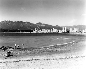 Old Photographs of Beaches in Vancouver
