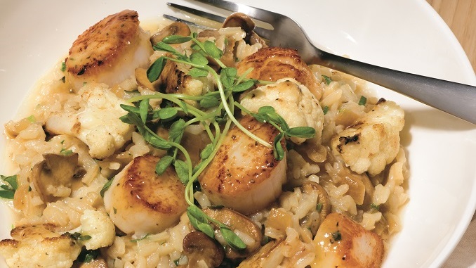 scallop risotto gourmet traveller