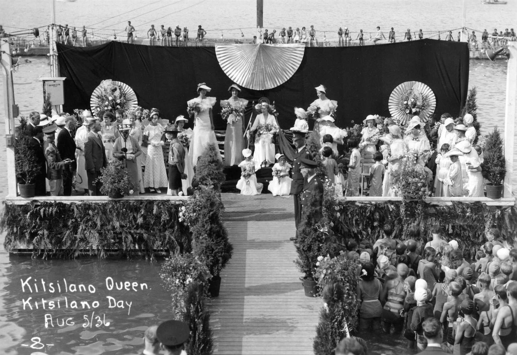 1936 - Kitsilano Queen, [Margorie Wilson], Kitsilano Day