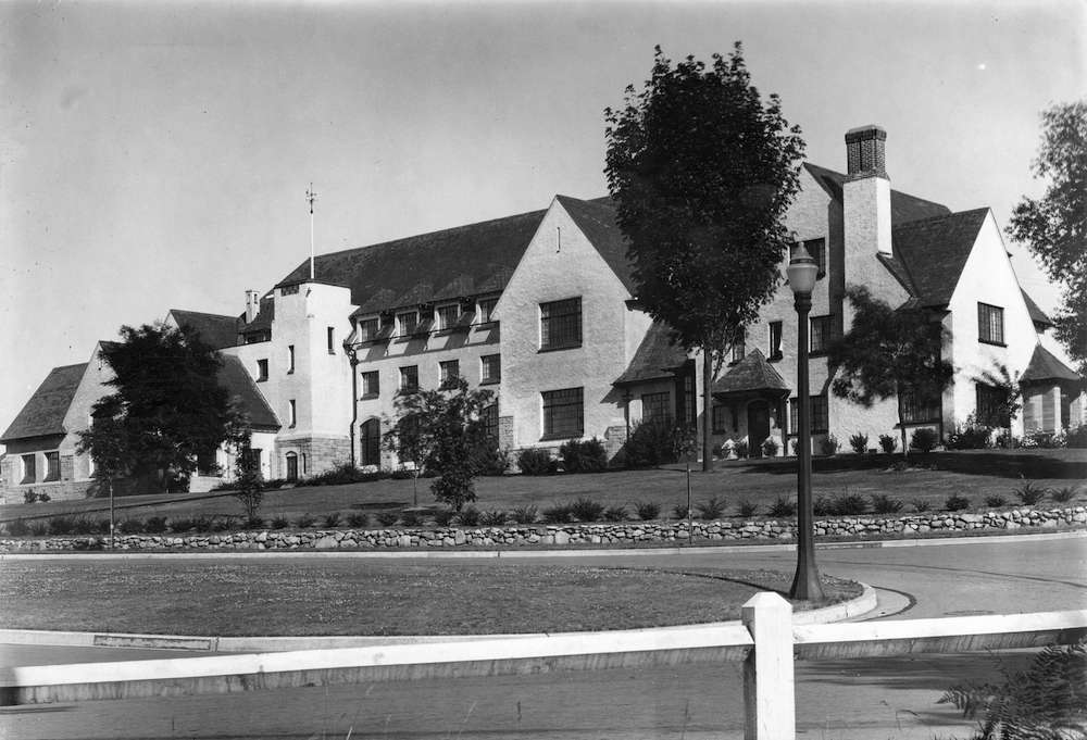 1930-[Exterior of Canterbury House at the University of British Columbia]