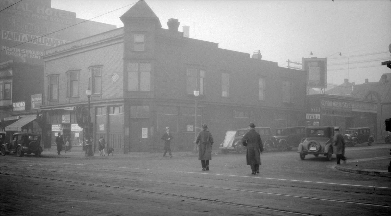 1930 - S.W. Corner of Nelson and Granville