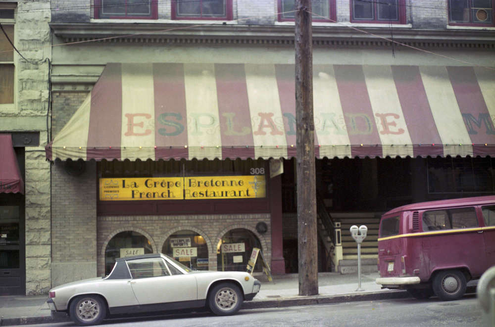1974 - Storefront detail of 306-312 Water Street, 3 of 3