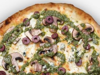 Recipe for Mushroom Gorgonzola Pizza