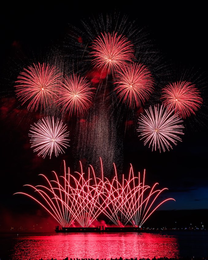Honda Celebration of Light fireworks 