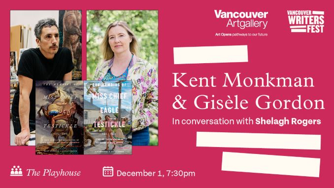 Vancouver Writers Festival hosts over 125 authors in over 85 events
