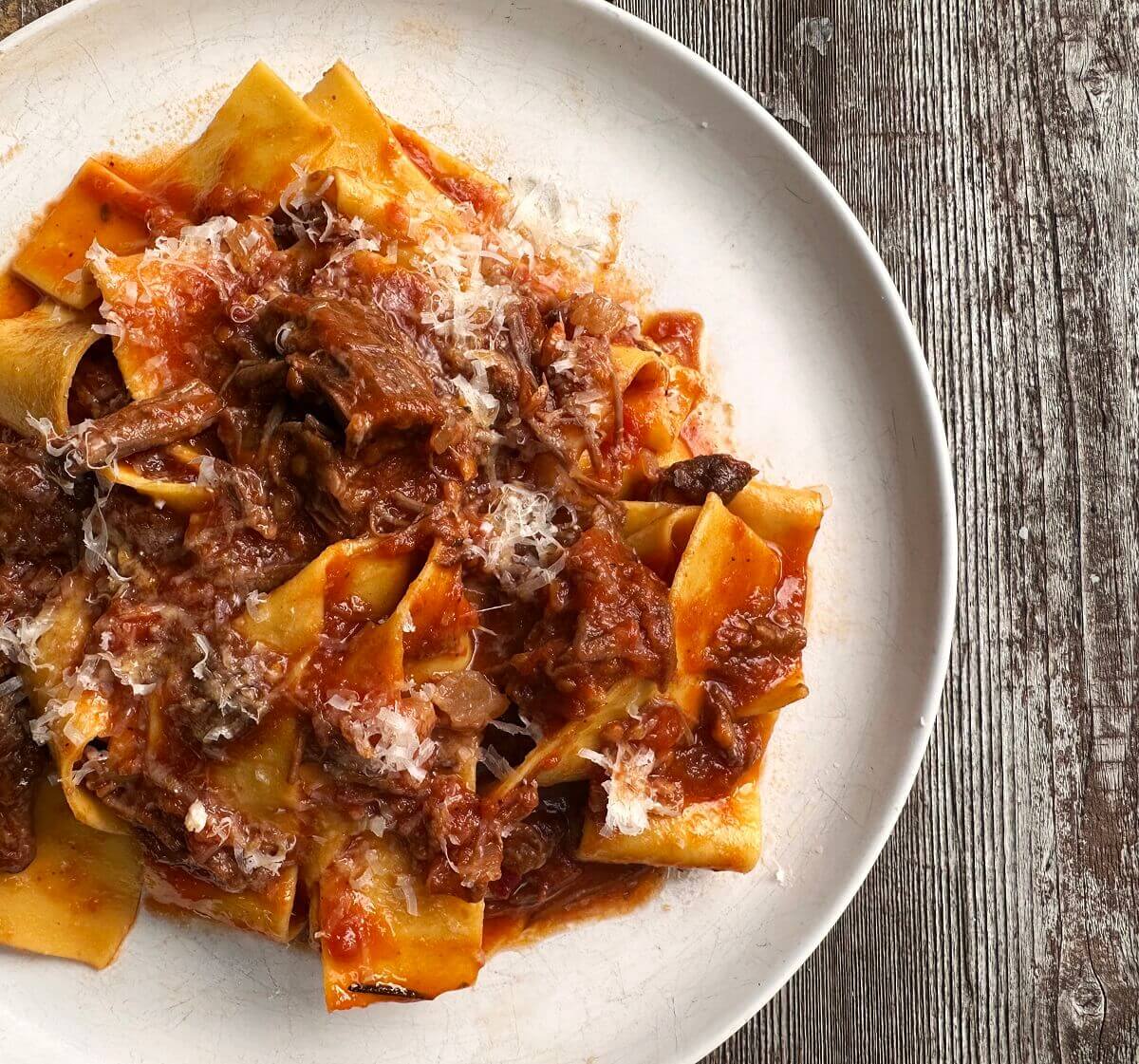 Recipe for Pappardelle with Beef Short Rib Ragu