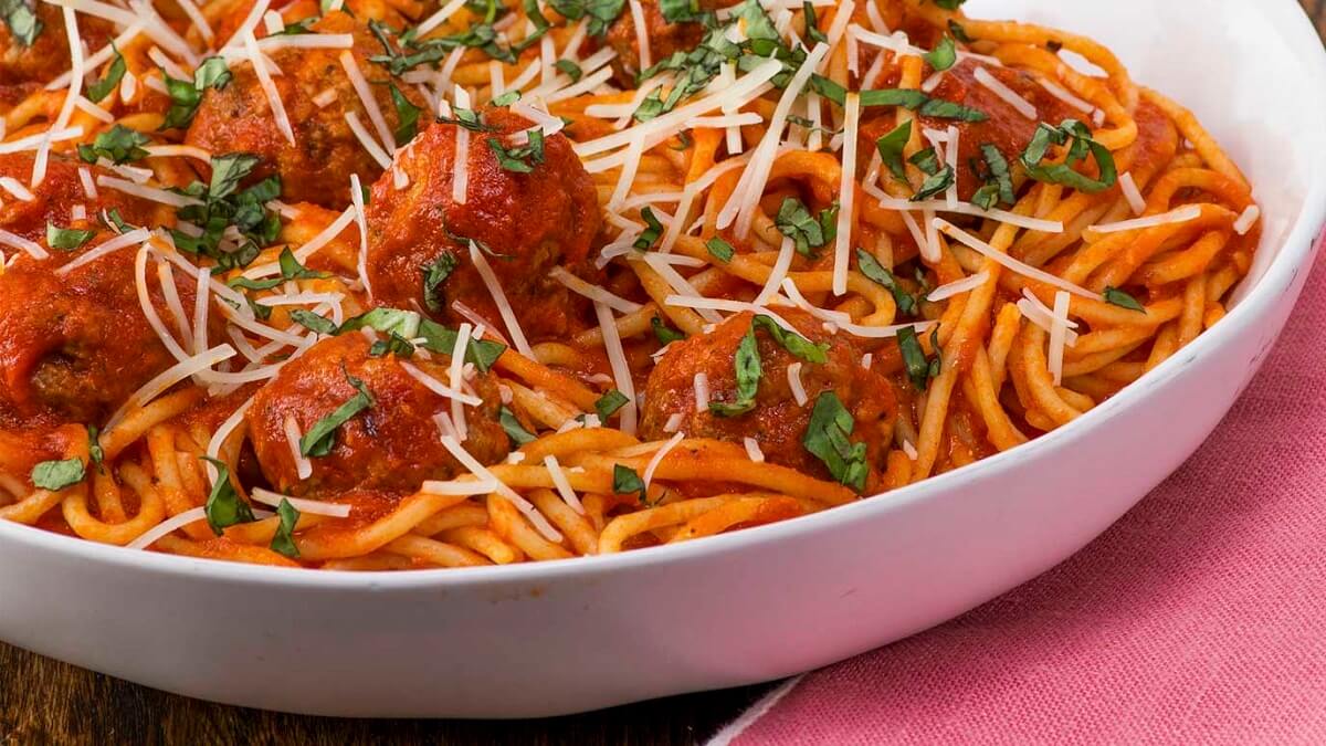 Recipe for Spaghetti with Meatballs