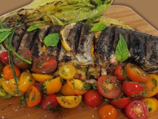 Recipe for Grilled Rainbow Trout With Summer Vegetables