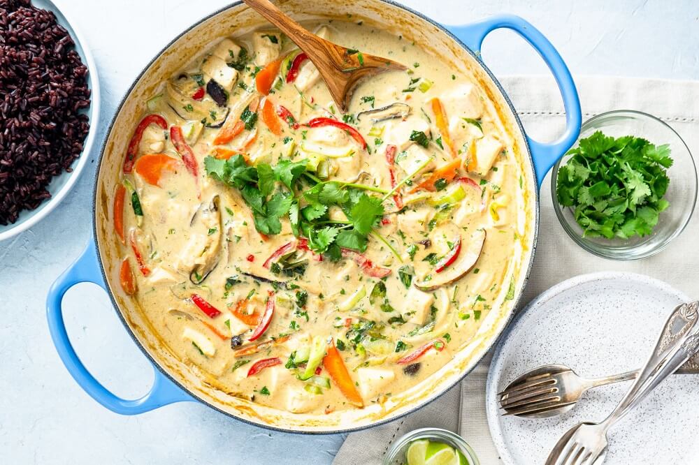 Recipe for Green Curry Tofu