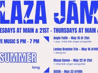 Free Plaza Jams on Main Street offers free outdoor pop-up concerts