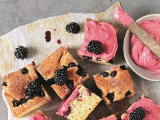 Recipe for Blackberry Almond Snacking Cake