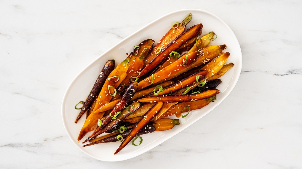 Recipe for Gochujang Glazed Carrots