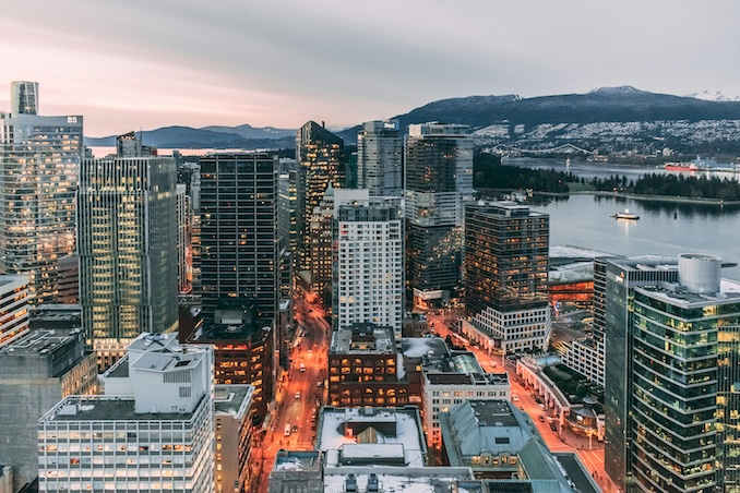 Vancouver downtown skyline