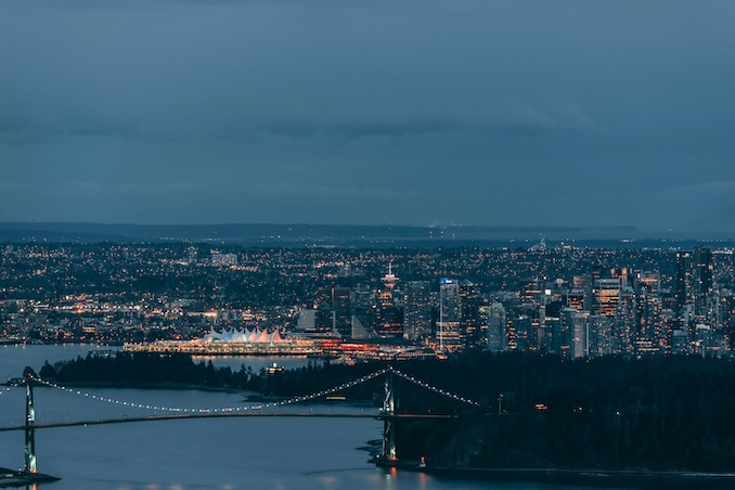 skyline photo of Vancouver, Canada