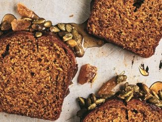 Recipe for Pumpkin and Ginger Teacake