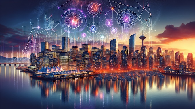 AI Image of Vancouver Skyline