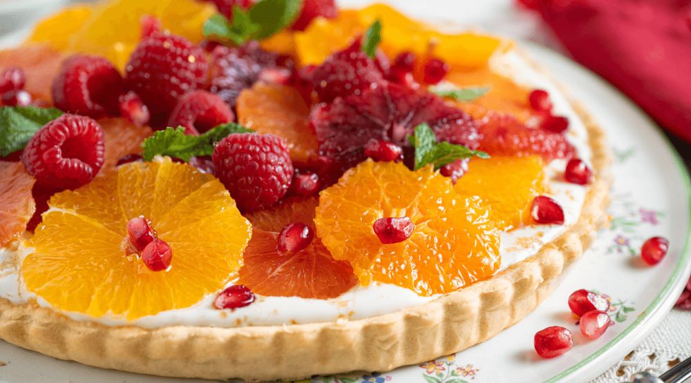 Recipe for Creamy Citrus Tart by Farm Boy