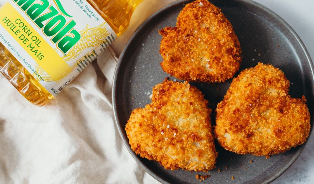 Recipe for Heart Shaped Fried Potato Croquettes