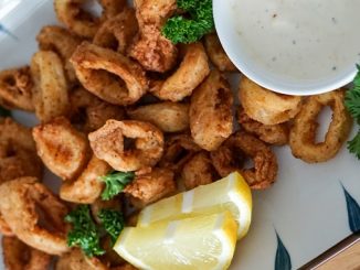 Recipe for Fried Calamari with Lemon Aioli