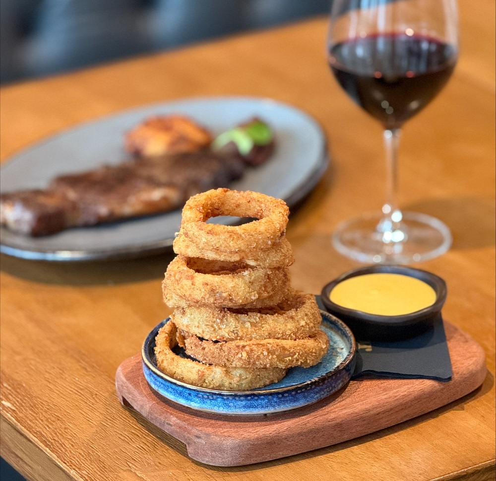 Recipe for Pretzel Crusted Onion Rings