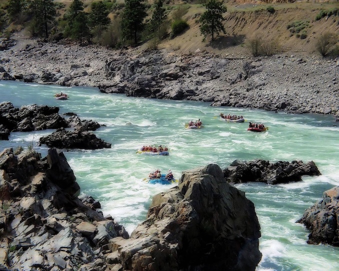 Whitewater rafting bc to ottawa - fraser river