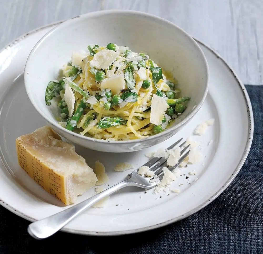 Recipe for Parmigiano Reggiano Pasta Primavera