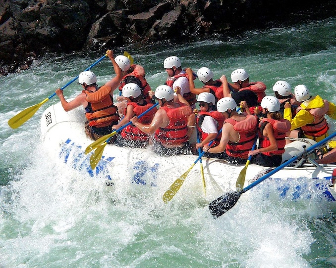 Whitewater rafting from BC to Ottawa