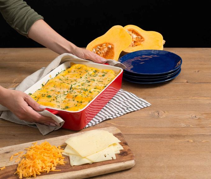 Recipe for Butternut Squash and Creamy Havarti Lasagna