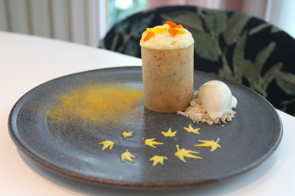 Recipe for White Chocolate Kabocha Squash Crémeux