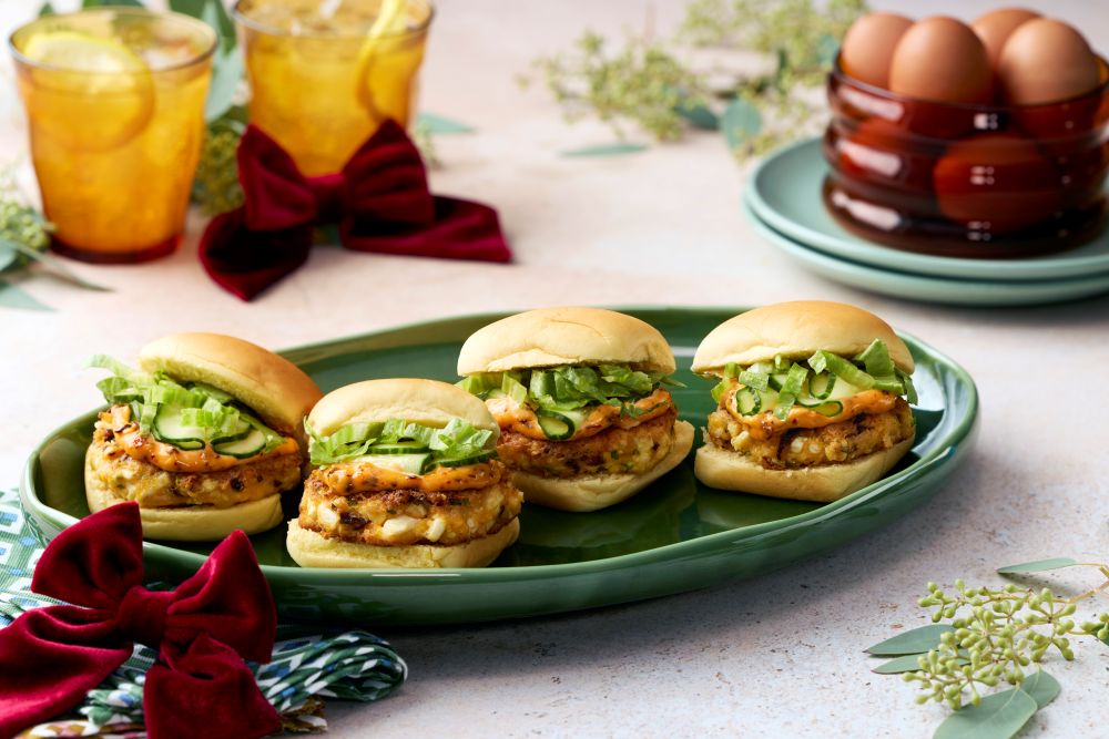 Recipe for Crispy Egg Salad Sliders