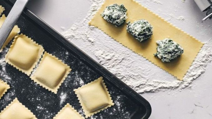 Recipe for Spinach and Ricotta Ravioli