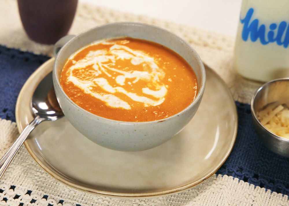 Recipe for Tomato Parmesan Bisque