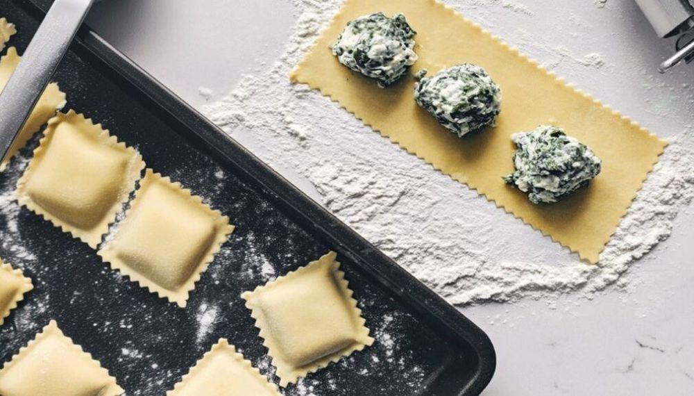 Recipe for Spinach and Ricotta Ravioli 