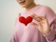 heart made of cloth